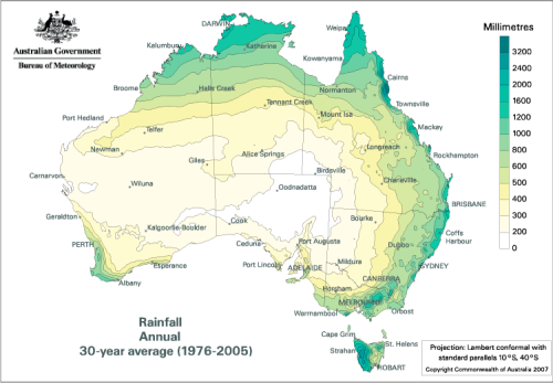 <b>Source: Australian Bureau of Meteorology<b>